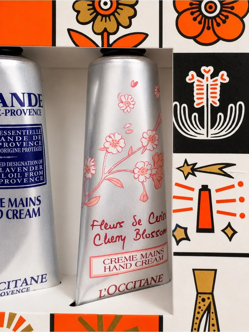 New in box. L'OCCITANE 5 piece hand cream set.